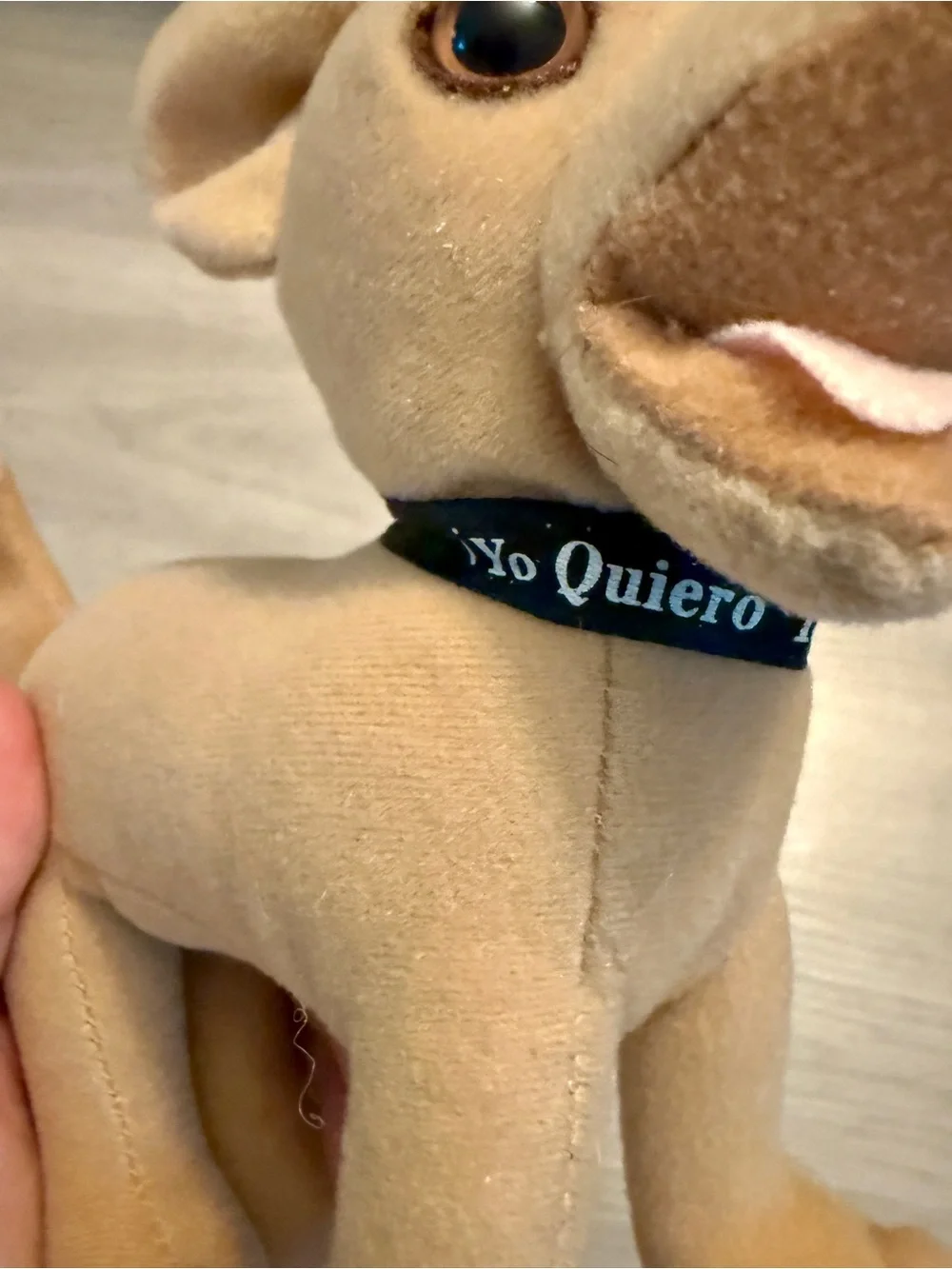 Vintage 1997 Applause Taco Bell plush Chihuahua dog-Yo Quiero Taco Bell-NO SOUND